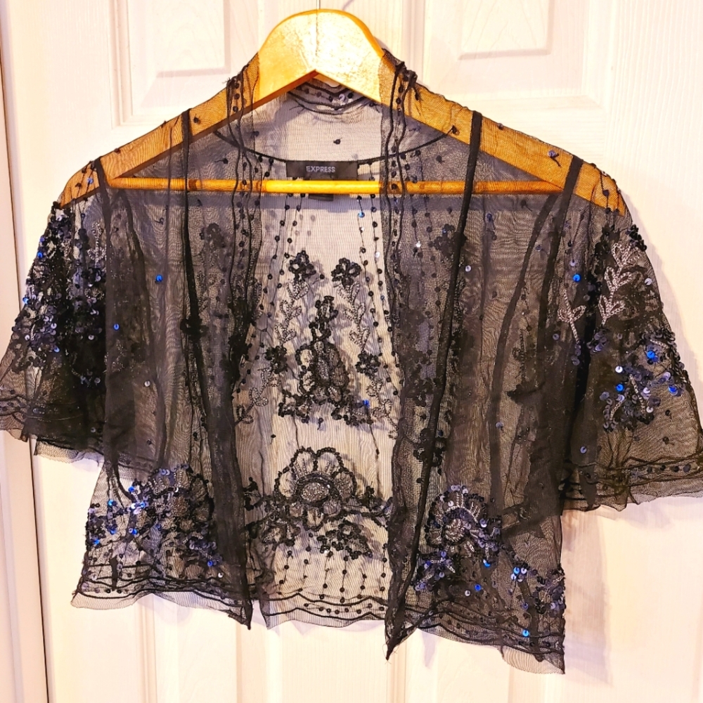 ViNTAGE Navy Shrug